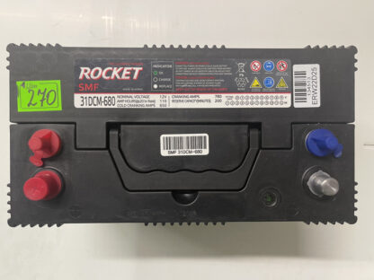 Акумулятор ROCKET SMF 31DCM-680 - Зображення 3