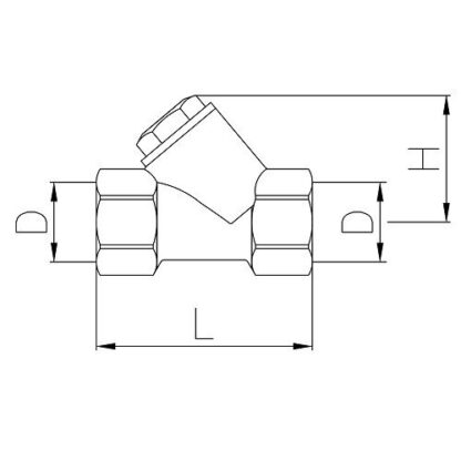 Фільтр грубої очистки Bianchi 1/2" - Зображення 4