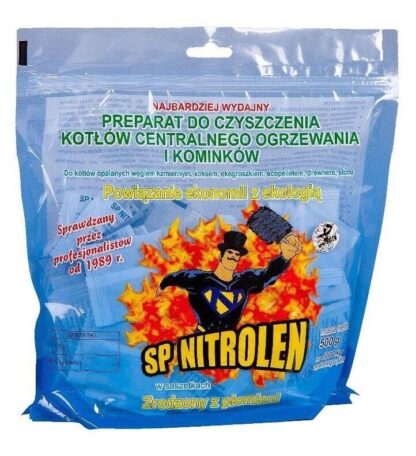 Очисник сажі SP Nitrolen порошок 500г (50 пакетиків по 10г)