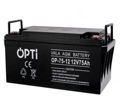 Акумулятор Volt Polska Opti VRLA AGM BATTERY 12V75Ah