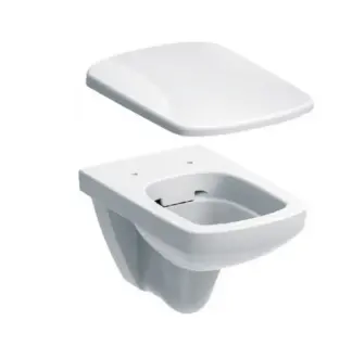 Унітаз підвісний Geberit Selnova Squere Rimfree
