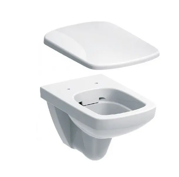 Унітаз підвісний Geberit Selnova Squere Rimfree