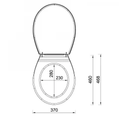 Кришка унітазу SAVA STY-550-10 - Зображення 2
