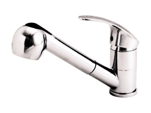 Змішувач Aqua World для кухні з витяжним гусаком MARTIN MT-10-62C